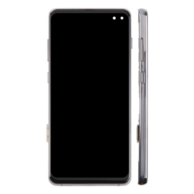 For Samsung Galaxy S10+ SM-G975F 6.38 inch TFT LCD Screen Digitizer Full Assembly with Frame, Not Supporting Fingerprint Identification(Gray) - LCD Screen by buy2fix | Online Shopping UK | buy2fix