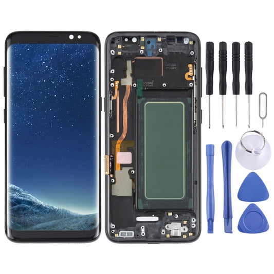 5.7 inch OLED LCD Screen For Samsung Galaxy S8 SM-G950 Digitizer Full Assembly with Frame - LCD Screen by buy2fix | Online Shopping UK | buy2fix