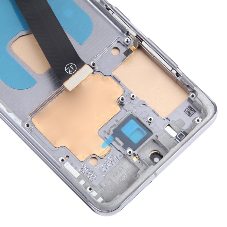 TFT LCD Screen For Samsung Galaxy S20 SM-G980 Digitizer Full Assembly with Frame,Not Supporting Fingerprint Identification(Grey) - LCD Screen by buy2fix | Online Shopping UK | buy2fix