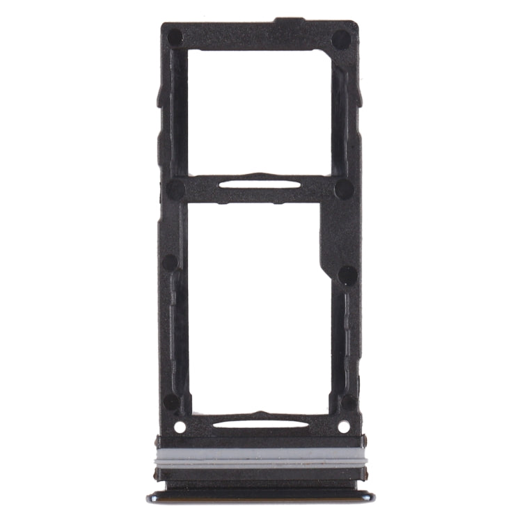 For Samsung Galaxy A72 SM-A725 SIM Card Tray + SIM Card Tray / Micro SD Card Tray (Black) - Card Tray by buy2fix | Online Shopping UK | buy2fix