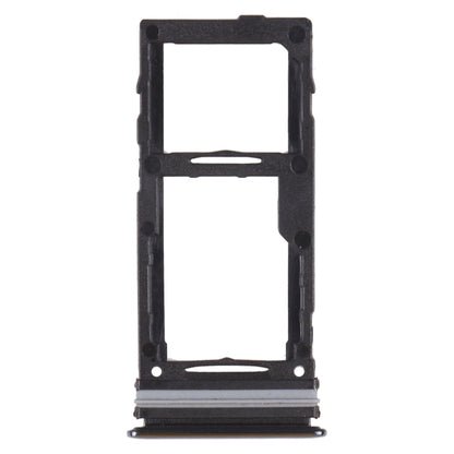 For Samsung Galaxy A72 SM-A725 SIM Card Tray + SIM Card Tray / Micro SD Card Tray (Black) - Card Tray by buy2fix | Online Shopping UK | buy2fix