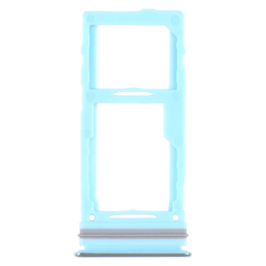 For Samsung Galaxy A72 SM-A725 SIM Card Tray + SIM Card Tray / Micro SD Card Tray (Blue) - Card Tray by buy2fix | Online Shopping UK | buy2fix