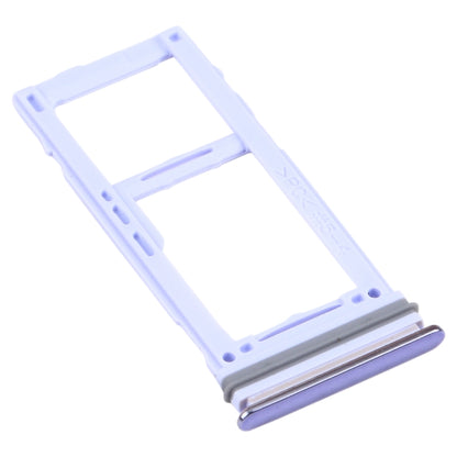 For Samsung Galaxy A72 SM-A725 SIM Card Tray + SIM Card Tray / Micro SD Card Tray (Purple) - Card Tray by buy2fix | Online Shopping UK | buy2fix