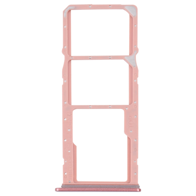 For Samsung Galaxy A04 Core SM-A042F Original SIM Card Tray + SIM Card Tray + Micro SD card tray(Rose Gold) - Card Tray by buy2fix | Online Shopping UK | buy2fix