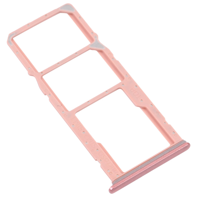 For Samsung Galaxy A04 Core SM-A042F Original SIM Card Tray + SIM Card Tray + Micro SD card tray(Rose Gold) - Card Tray by buy2fix | Online Shopping UK | buy2fix