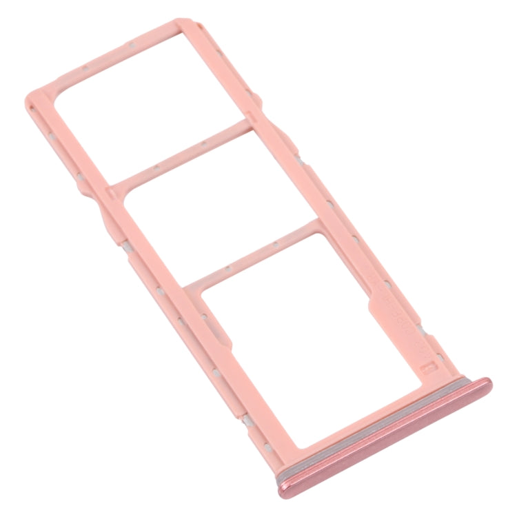 For Samsung Galaxy A04 Core SM-A042F Original SIM Card Tray + SIM Card Tray + Micro SD card tray(Rose Gold) - Card Tray by buy2fix | Online Shopping UK | buy2fix