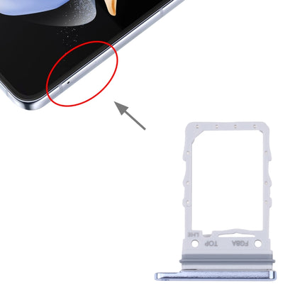 For Samsung Galaxy Z Flip4 SM-F721B Original SIM Card Tray (Blue) - Card Tray by buy2fix | Online Shopping UK | buy2fix