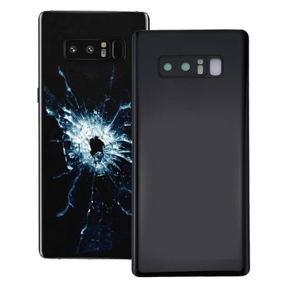 For Galaxy Note 8 Back Cover with Camera Lens Cover (Black) - Back Cover by buy2fix | Online Shopping UK | buy2fix