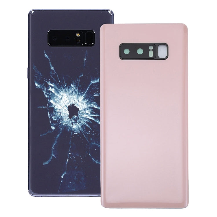 For Galaxy Note 8 Back Cover with Camera Lens Cover (Pink) - Back Cover by buy2fix | Online Shopping UK | buy2fix