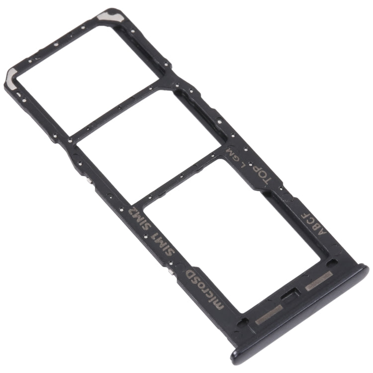 For Samsung Galaxy A23 5G SM-A236B Original SIM Card Tray + SIM Card Tray + Micro SD card tray (Black) - Card Tray by buy2fix | Online Shopping UK | buy2fix