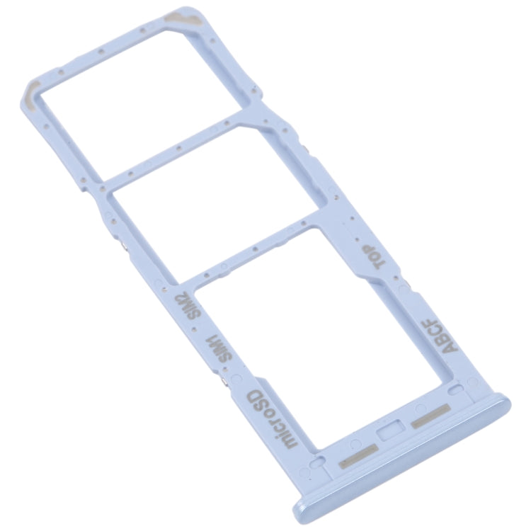 For Samsung Galaxy A23 5G SM-A236B Original SIM Card Tray + SIM Card Tray + Micro SD card tray (Blue) - Card Tray by buy2fix | Online Shopping UK | buy2fix