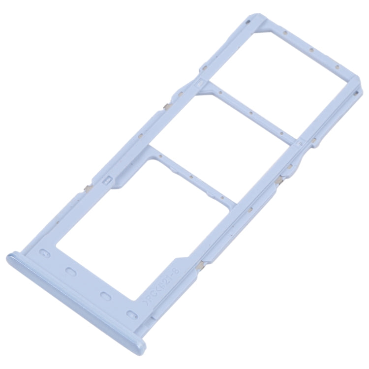 For Samsung Galaxy A23 5G SM-A236B Original SIM Card Tray + SIM Card Tray + Micro SD card tray (Blue) - Card Tray by buy2fix | Online Shopping UK | buy2fix