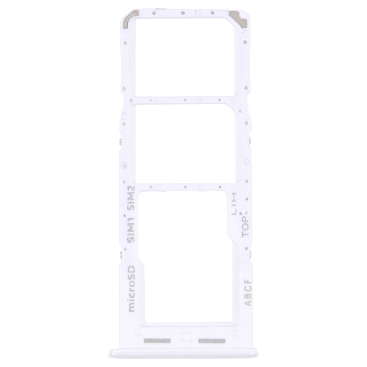 For Samsung Galaxy A23 5G SM-A236B Original SIM Card Tray + SIM Card Tray + Micro SD card tray (White) - Card Tray by buy2fix | Online Shopping UK | buy2fix