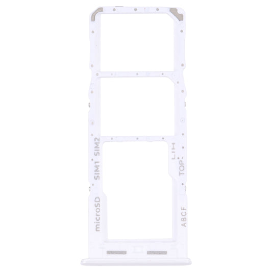 For Samsung Galaxy A23 5G SM-A236B Original SIM Card Tray + SIM Card Tray + Micro SD card tray (White) - Card Tray by buy2fix | Online Shopping UK | buy2fix