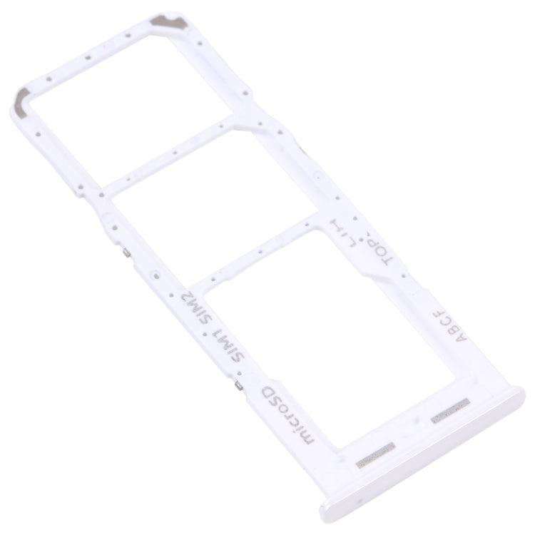 For Samsung Galaxy A23 5G SM-A236B Original SIM Card Tray + SIM Card Tray + Micro SD card tray (White) - Card Tray by buy2fix | Online Shopping UK | buy2fix