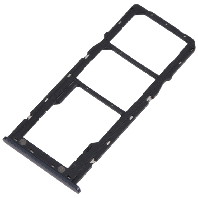 For Samsung Galaxy M42 5G SM-A436B Original SIM Card Tray + SIM Card Tray + Micro SD card tray (Black) - Card Tray by buy2fix | Online Shopping UK | buy2fix