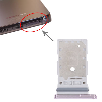 For Samsung Galaxy S23 / S23+ SM-S961B/S911B Original SIM Card Tray + SIM Card Tray (Pink) -  by buy2fix | Online Shopping UK | buy2fix