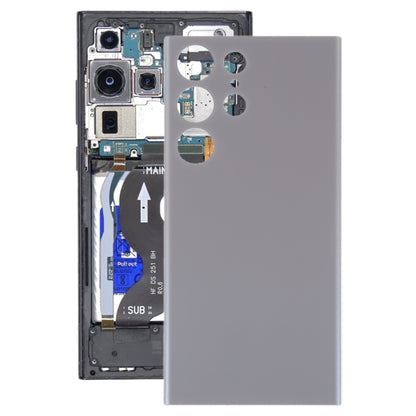 For Samsung Galaxy S23 Ultra 5G SM-S918B OEM Battery Back Cover(Grey) -  by buy2fix | Online Shopping UK | buy2fix
