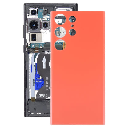 For Samsung Galaxy S23 Ultra 5G SM-S918B OEM Battery Back Cover(Red) -  by buy2fix | Online Shopping UK | buy2fix