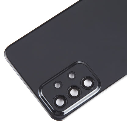 For Samsung Galaxy A23 5G SM-A236A Original Battery Back Cover with Camera Lens Cover(Black) - Camera Series by buy2fix | Online Shopping UK | buy2fix