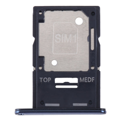 For Samsung Galaxy A54 SM-A546 Original SIM Card Tray + Micro SD Card Tray (Blue) - Card Tray by buy2fix | Online Shopping UK | buy2fix