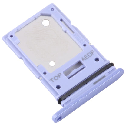For Samsung Galaxy A54 SM-A546 Original SIM Card Tray + Micro SD Card Tray (Purple) - Card Tray by buy2fix | Online Shopping UK | buy2fix