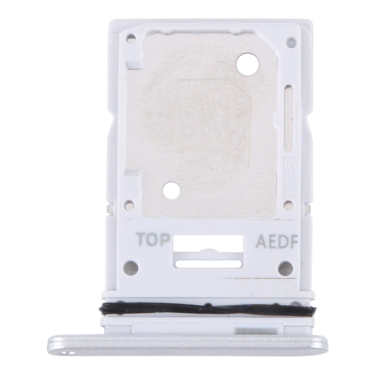 For Samsung Galaxy A54 SM-A546 Original SIM Card Tray + Micro SD Card Tray (Silver) - Card Tray by buy2fix | Online Shopping UK | buy2fix