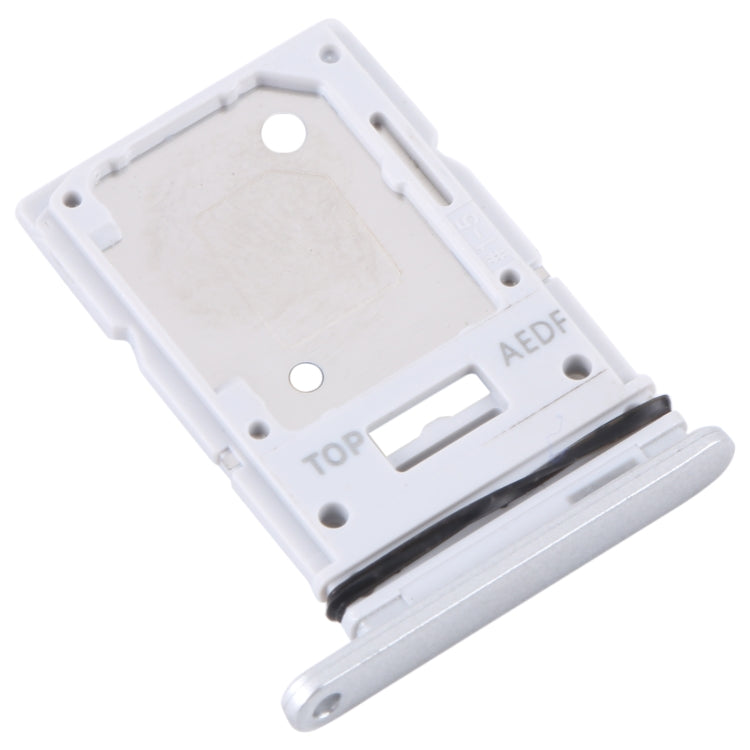 For Samsung Galaxy A54 SM-A546 Original SIM Card Tray + Micro SD Card Tray (Silver) - Card Tray by buy2fix | Online Shopping UK | buy2fix