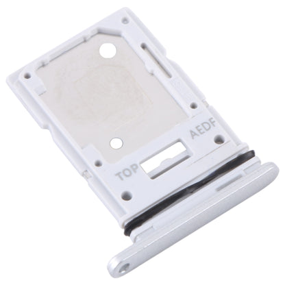 For Samsung Galaxy A54 SM-A546 Original SIM Card Tray + Micro SD Card Tray (Silver) - Card Tray by buy2fix | Online Shopping UK | buy2fix