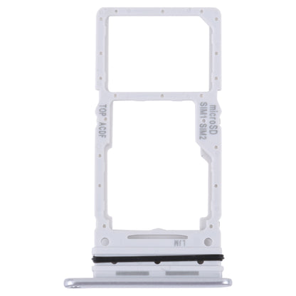 For Samsung Galaxy A34 SM-A346 Original SIM Card Tray + SIM / Micro SD Card Tray (Silver) - Card Tray by buy2fix | Online Shopping UK | buy2fix