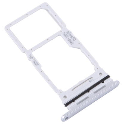 For Samsung Galaxy A34 SM-A346 Original SIM Card Tray + SIM / Micro SD Card Tray (Silver) - Card Tray by buy2fix | Online Shopping UK | buy2fix