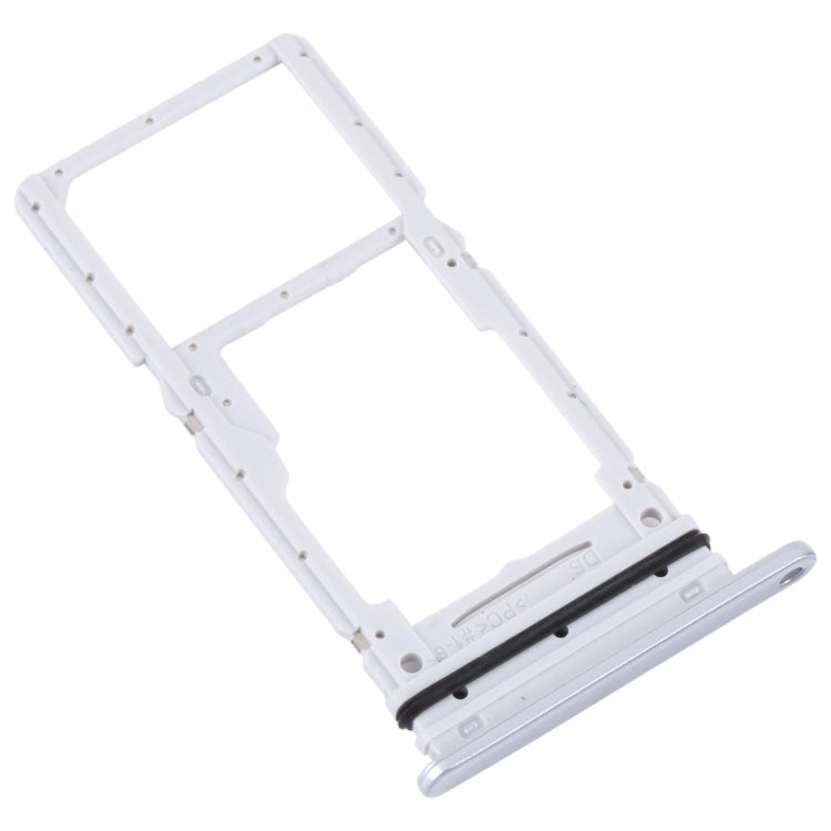 For Samsung Galaxy A34 SM-A346 Original SIM Card Tray + SIM / Micro SD Card Tray (Silver) - Card Tray by buy2fix | Online Shopping UK | buy2fix