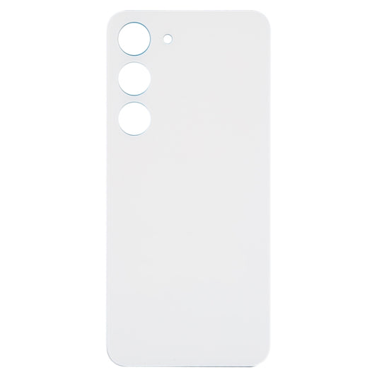 For Samsung Galaxy S23 SM-S911B OEM Glass Battery Back Cover(White) -  by buy2fix | Online Shopping UK | buy2fix