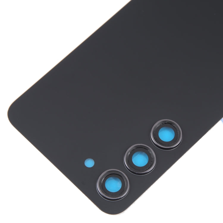 For Samsung Galaxy S23 SM-S911B OEM Glass Battery Back Cover with Camera Lens Cover(Black) -  by buy2fix | Online Shopping UK | buy2fix