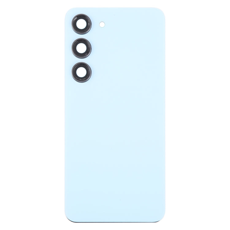 For Samsung Galaxy S23 SM-S911B OEM Glass Battery Back Cover with Camera Lens Cover(Blue) -  by buy2fix | Online Shopping UK | buy2fix