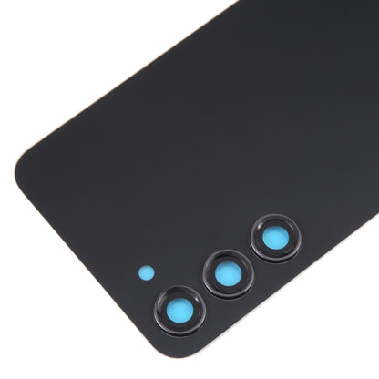 For Samsung Galaxy S23+ SM-S916B OEM Glass Battery Back Cover with Camera Lens Cover(Black) -  by buy2fix | Online Shopping UK | buy2fix