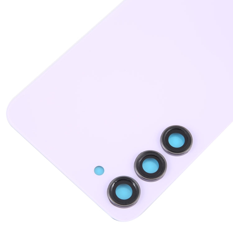 For Samsung Galaxy S23+ SM-S916B OEM Glass Battery Back Cover with Camera Lens Cover(Pink) -  by buy2fix | Online Shopping UK | buy2fix