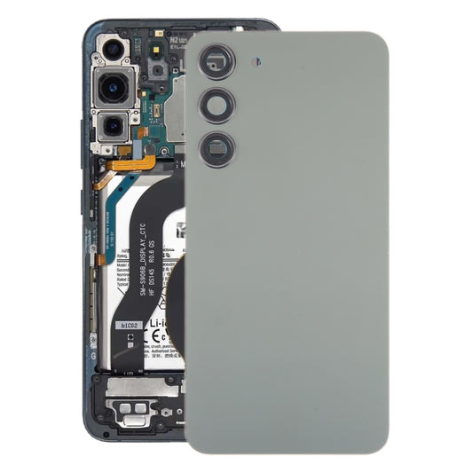 For Samsung Galaxy S23+ SM-S916B OEM Glass Battery Back Cover with Camera Lens Cover(Green) -  by buy2fix | Online Shopping UK | buy2fix