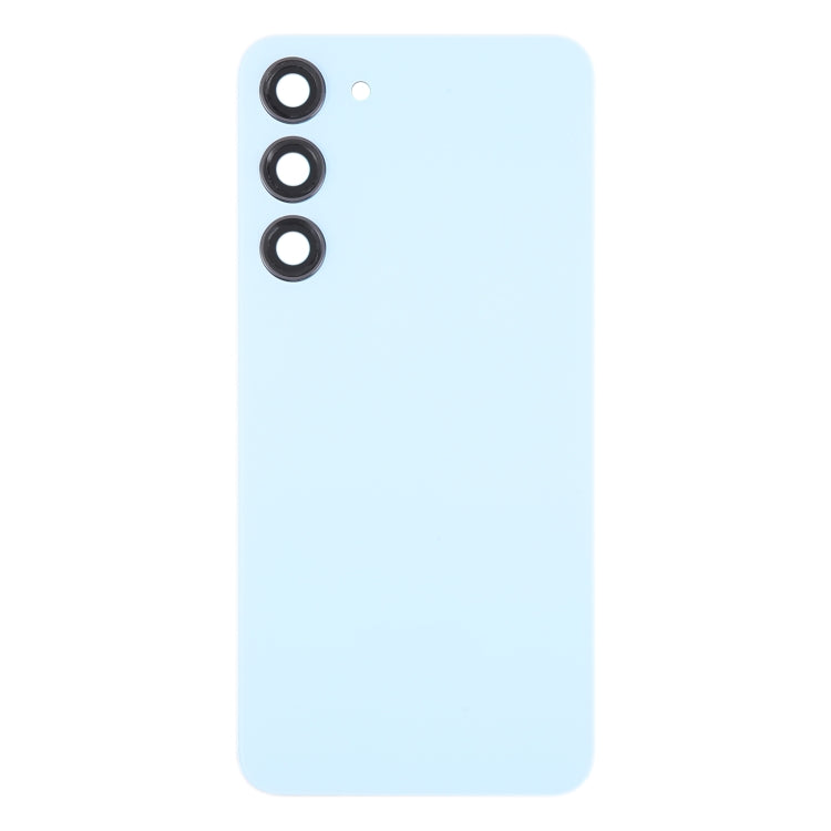 For Samsung Galaxy S23+ SM-S916B OEM Glass Battery Back Cover with Camera Lens Cover(Blue) -  by buy2fix | Online Shopping UK | buy2fix