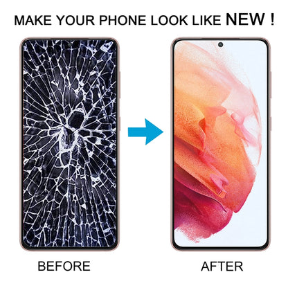 For Samsung Galaxy S21 5G SM-G991 TFT LCD Screen Digitizer Full Assembly with Frame (Silver) - LCD Screen by buy2fix | Online Shopping UK | buy2fix