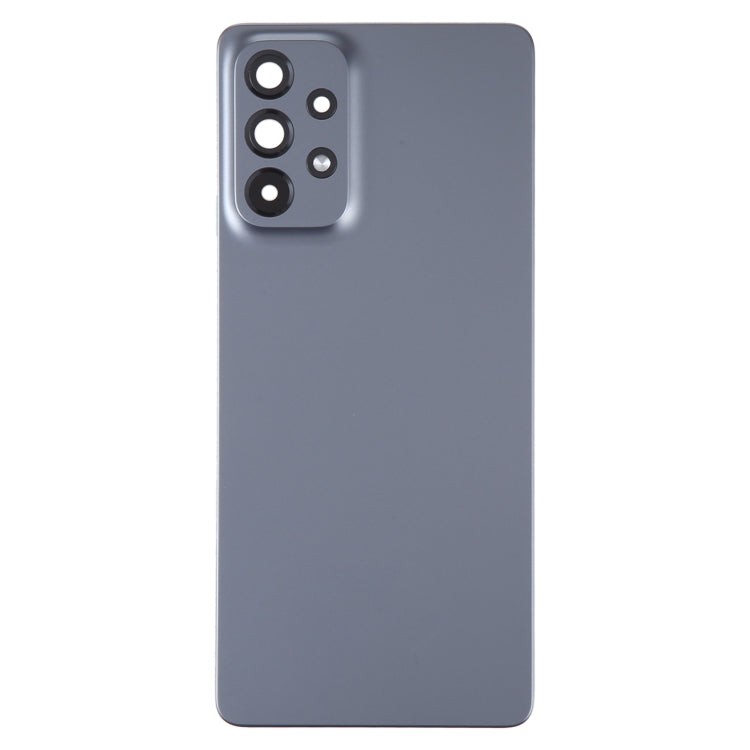 For Samsung Galaxy A73 5G SM-A736B Original Battery Back Cover with Camera Lens Cover(Black) - Camera Series by buy2fix | Online Shopping UK | buy2fix