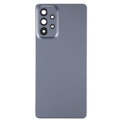 For Samsung Galaxy A73 5G SM-A736B Original Battery Back Cover with Camera Lens Cover(Black) - Camera Series by buy2fix | Online Shopping UK | buy2fix