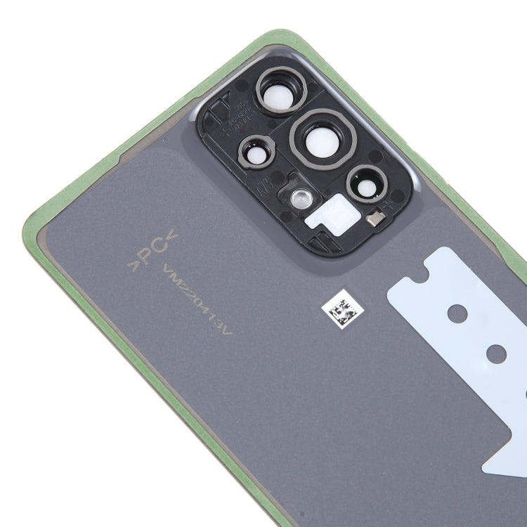 For Samsung Galaxy A73 5G SM-A736B Original Battery Back Cover with Camera Lens Cover(Black) - Camera Series by buy2fix | Online Shopping UK | buy2fix