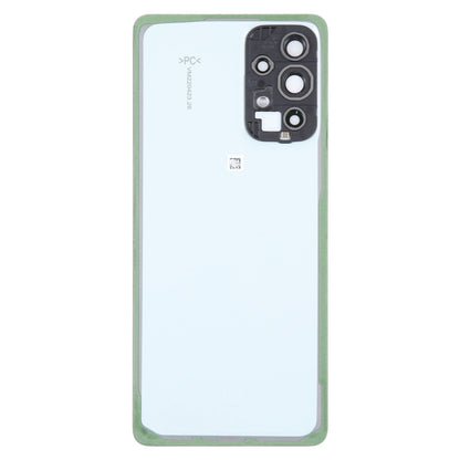 For Samsung Galaxy A73 5G SM-A736B Original Battery Back Cover with Camera Lens Cover(Green) - Camera Series by buy2fix | Online Shopping UK | buy2fix