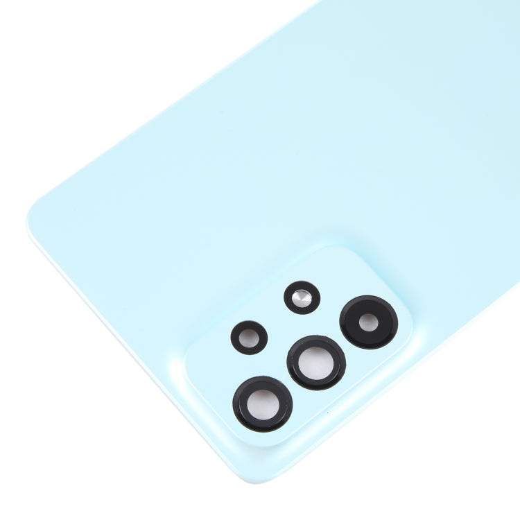 For Samsung Galaxy A73 5G SM-A736B Original Battery Back Cover with Camera Lens Cover(Green) - Camera Series by buy2fix | Online Shopping UK | buy2fix