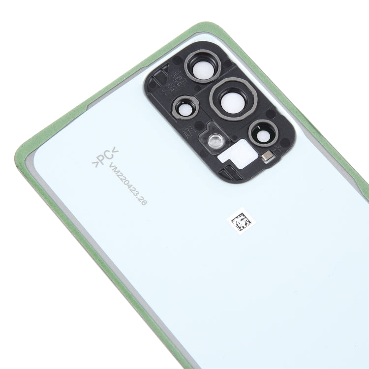 For Samsung Galaxy A73 5G SM-A736B Original Battery Back Cover with Camera Lens Cover(Green) - Camera Series by buy2fix | Online Shopping UK | buy2fix