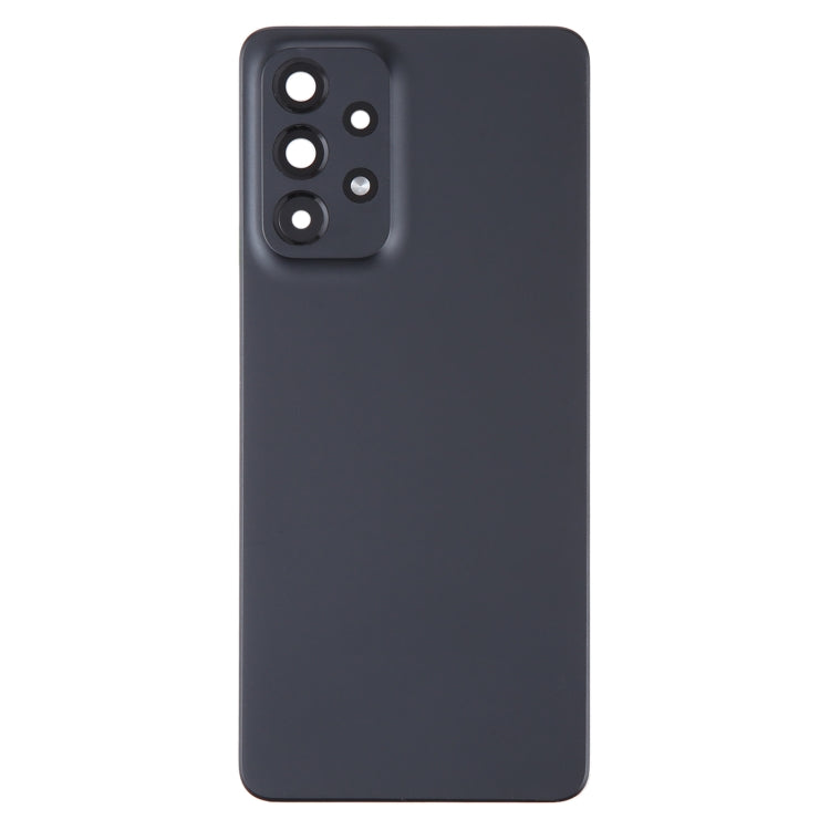 For Samsung Galaxy A33 5G SM-A336B Original Battery Back Cover with Camera Lens Cover(Black) - Camera Series by buy2fix | Online Shopping UK | buy2fix