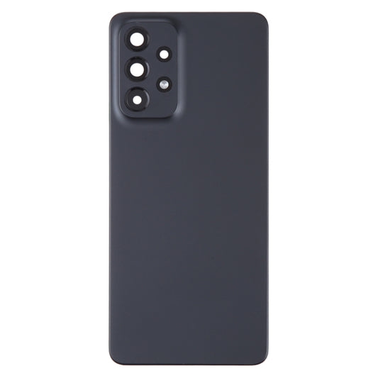 For Samsung Galaxy A33 5G SM-A336B Original Battery Back Cover with Camera Lens Cover(Black) - Camera Series by buy2fix | Online Shopping UK | buy2fix