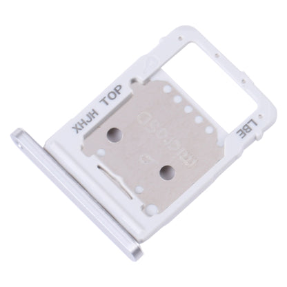 For Samsung Galaxy Tab S8+ SM-X800 Original SIM Card Tray + Micro SD Card Tray (Silver) - Card Tray by buy2fix | Online Shopping UK | buy2fix