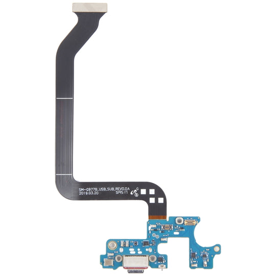 For Samsung Galaxy S10 5G SM-G977B EU Edition Original Charging Port Flex Cable